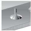 SMEG SRV864TF - Смазка газовых кранов - 1