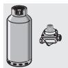 SMEG SRV864P - Branchement au gaz liquide - 1