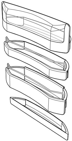 SMEG FAB30LBL1 - Tillgängliga tillbehör - 6