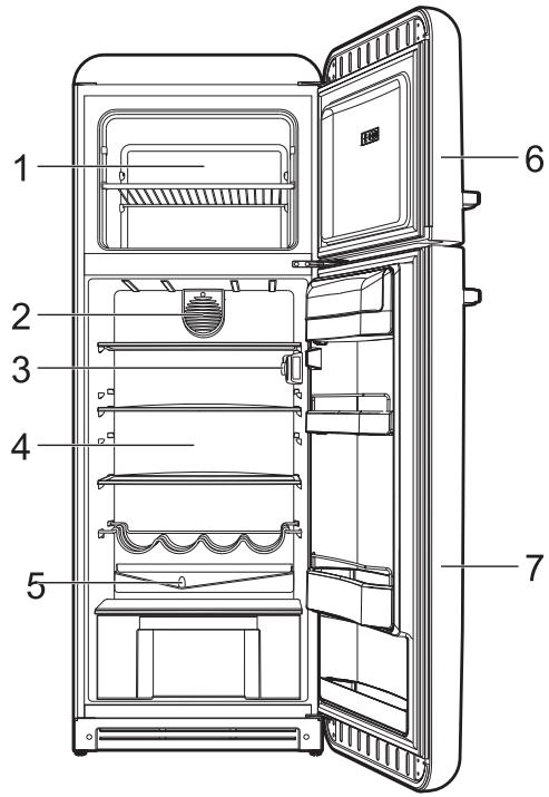 SMEG FAB30LBL1 - Allmän beskrivning - 1
