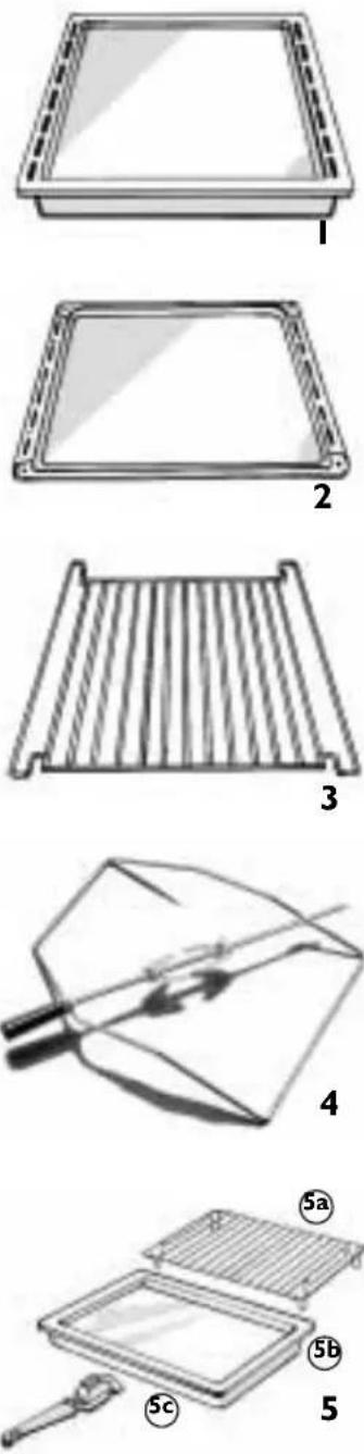 IGNIS AKS 185/WH - Kit "Grill Pan Set" (5) - 1
