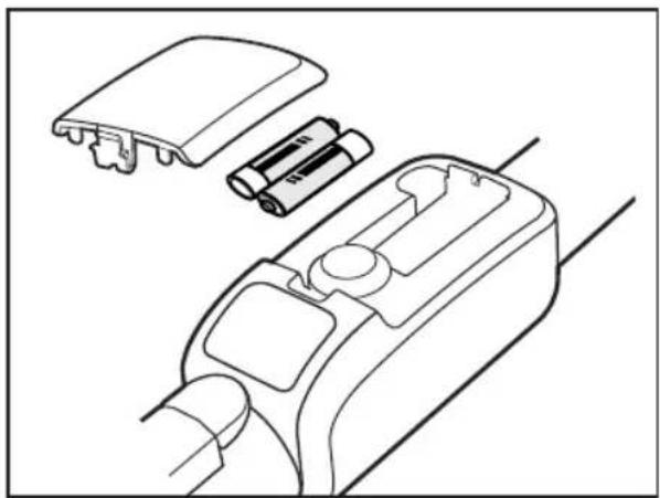 SAMSUNG VC06H70F0HD - Instalación de las pilas - 2