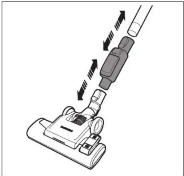 SAMSUNG VC06H70F0HD - Montaggio del sensore polvere - 1