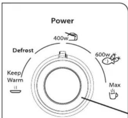 graph TD A["Power"] --> B["Defrost"] B --> C["Keep Warm"] B --> D["Max"] B --> E["400w"] E --> F["500w"] style A fill:#f9f,stroke:#333 style B fill:#ccf,stroke:#333 style C fill:#cfc,stroke:#333 style D fill:#fcc,stroke:#333 style E fill:#cff,stroke:#333 style F fill:#ffc,stroke:#333