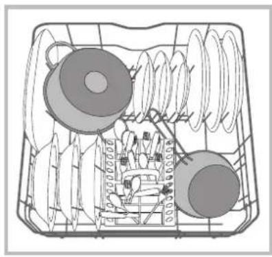 INDESIT DIF 66T9 CA EU - Cesto inferiore - 1