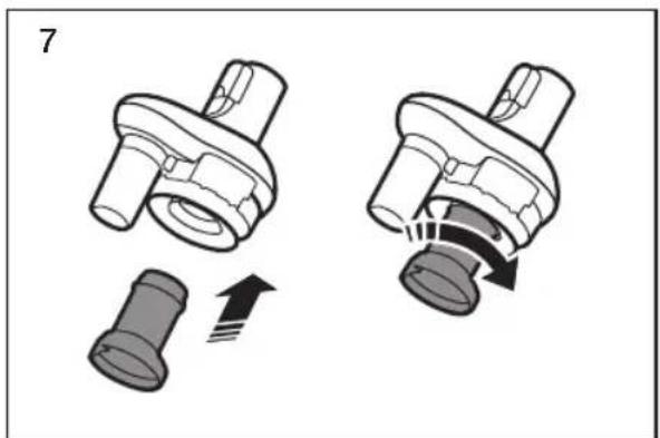 SAMSUNG VC07F30WNKY/ET - LIMPEZA DO FILTRO DO MOTOR - 6