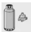 SMEG CB51SV1 - Allacciamento per gas liquido - 1