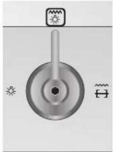SMEG CB51SV1 - MANOPOLA COMMUTATORE LUCE FORNO / GRILL GIRARROSTO(solo su alcuni modelli) - 1