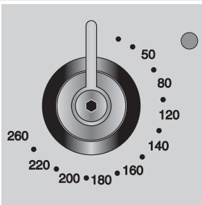 SMEG CB51SV1 - BOTÃO DO TERMÓSTATO DO FORNO ELÉCTRICO (apenas em alguns modelos) - 1