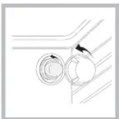 Hotpoint Ariston H6TMDA1F C (X) IT - Sostituire la lampadina di illuminazione del forno - 1