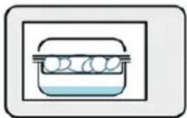 WHIRLPOOL MWA 269 WH - Per cuocere verdure o pesce (P3-P6): - 4
