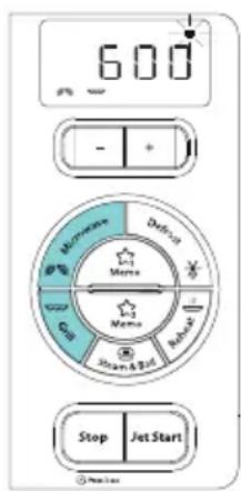 WHIRLPOOL MWA 269 WH - Per il modello MWA268: - 1