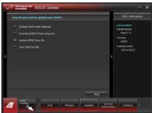 ASUS ROG G50AB - Aggiornamento del BIOS tramite file BIOS Per aggiornare il BIOS tramite un file BIOS - 1
