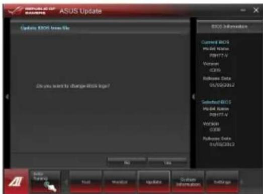 ASUS ROG G50AB - Aggiornamento del BIOS tramite file BIOS Per aggiornare il BIOS tramite un file BIOS - 3