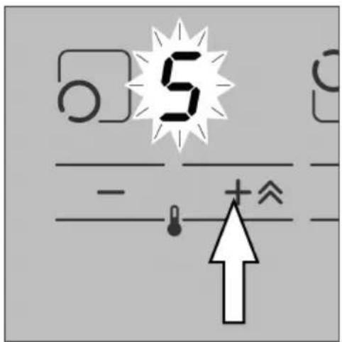 5 - +^