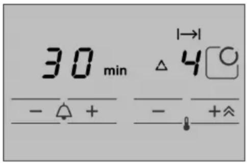 30 min - △ + △ 4 [○] - +^