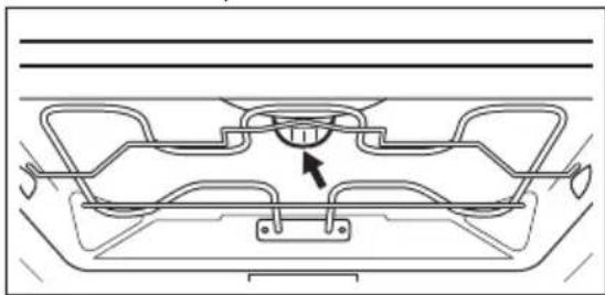 AEG BE5303171M - Lampadina superiore - 1