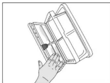 BEKO DPY 8507 GXB1 - Pulizia del cassetto filtro - 6