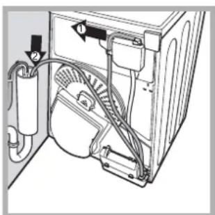INDESIT IDCA 745 - Scarico dell'acqua - 1