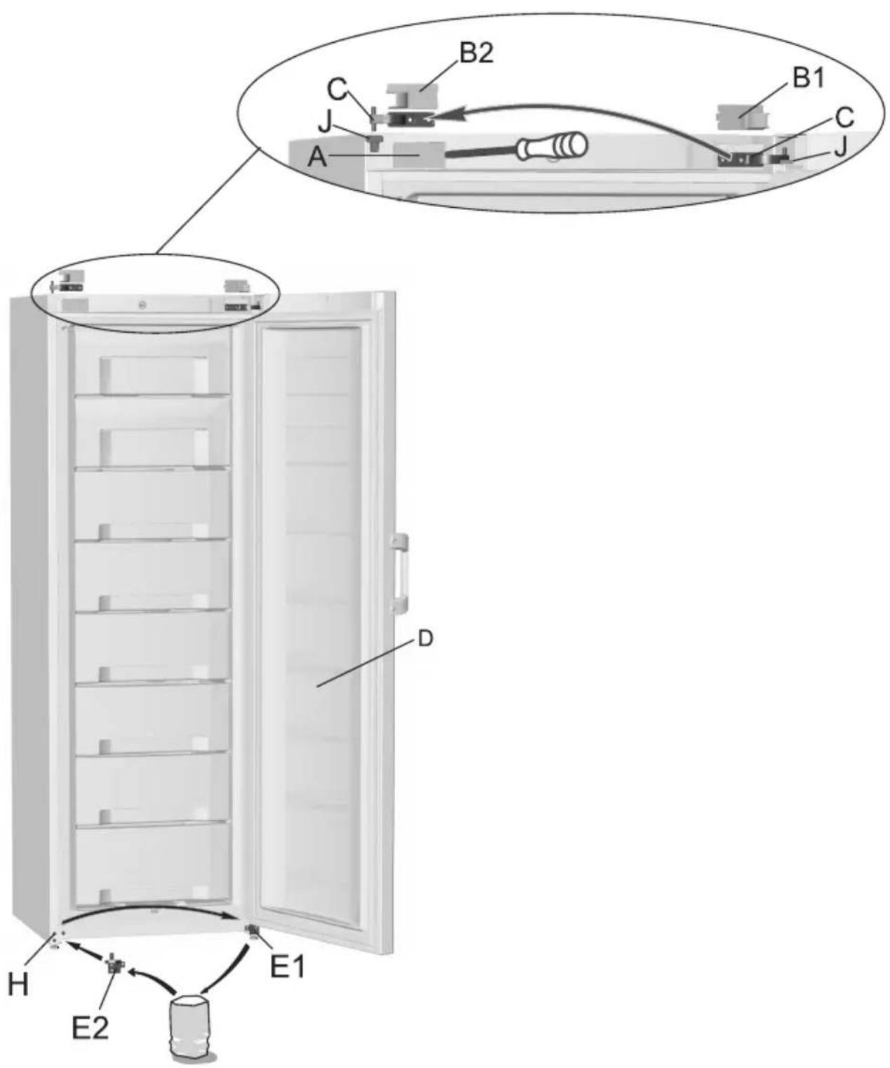 GORENJE F6151AW - Atrezzi necessari: la chiave n. 8, il cacciavite, torx 25, il cacciavite piatto - 1
