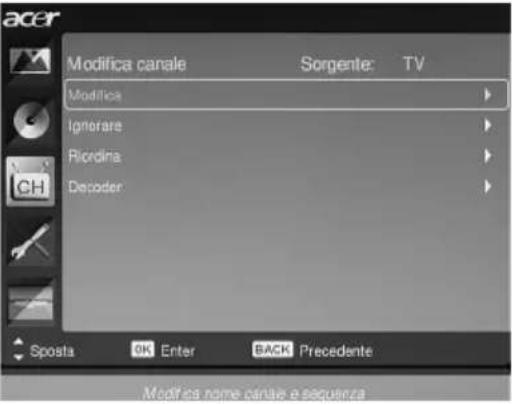ACER AT2356 LCD - Modifica Canale - 6