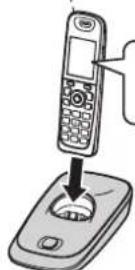 PANASONIC KX-TG7511GR - Φόρτιση μπαταριών - 1