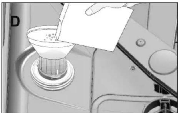 BEKO DIN24C10 - Aggiunta di sale - 5