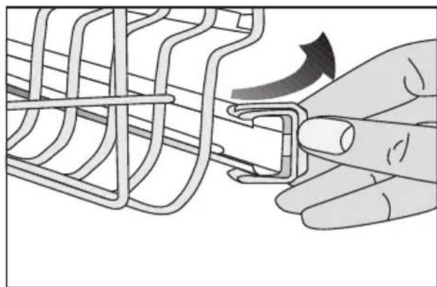 BEKO DIN24C10 - Impostazione dell'altezza con cestello vuoto - 1