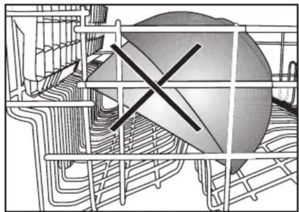 BEKO DFS05013S - Posizionamento dei piatti nella lavastoviglie - 3