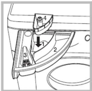 Hotpoint Ariston ECO8L 109 (IT) - Cassetto dei detersivi - 1