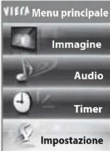Vierra Menu principale Immagine Audio Timer Impostazione