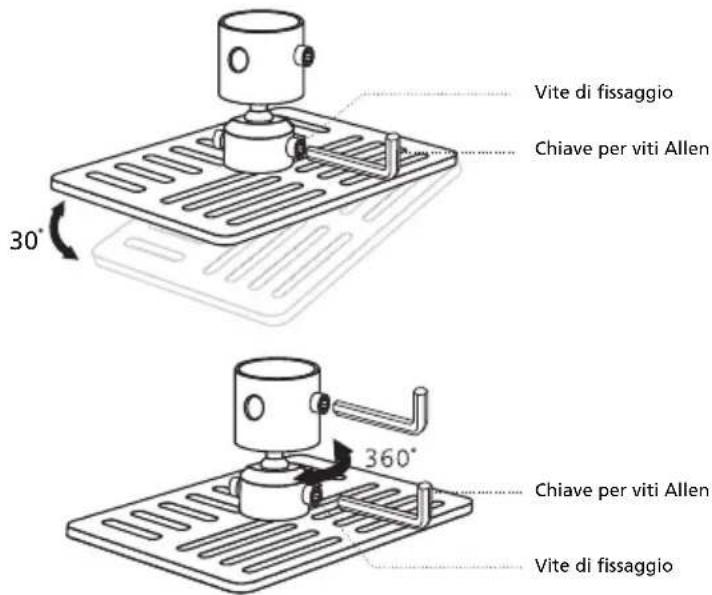 Vite di fissaggio Chiave per viti Allen 30° 360° Chiave per viti Allen Vite di fissaggio