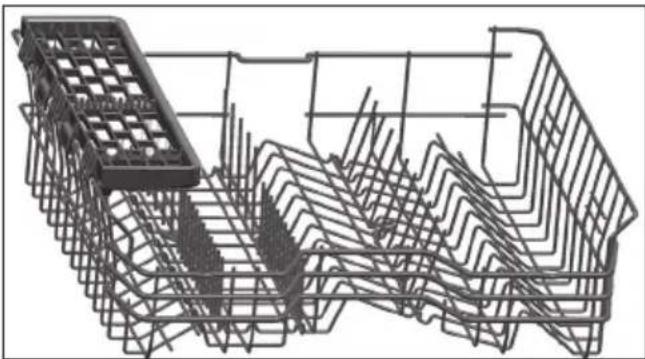 BEKO DIN24311 - Scaffale multiuso per cestello superiore - 1