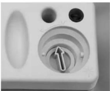 WHIRLPOOL ADL 335 NB - Come regolare la dose di brillantante: - 1