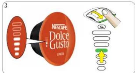 DELONGHI Nescafe Dolce gusto EDG 355.B1 - 1 UNA CAPSULA (AD ES. LUNGO) - 3