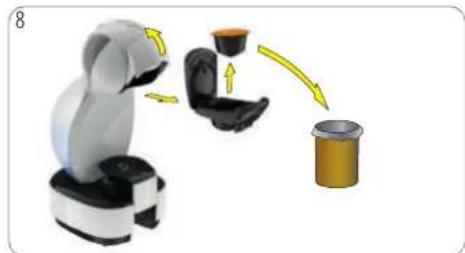 DELONGHI Nescafe Dolce gusto EDG 355.B1 - 1 UNA CAPSULA (AD ES. LUNGO) - 8