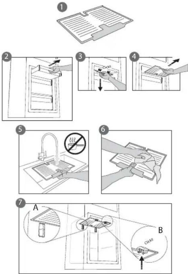 WHIRLPOOL ART 5500/A+ - PROCEDURA DI PULIZIA DELL'ACCESSORIO STOP FROST - 1
