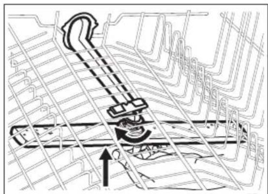 AEG FSE63736P - Pulizia del mulinello superiore - 1