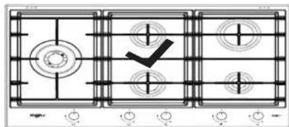 WHIRLPOOL GMW 9552/IXL - CONSIGLI PRATICI PER L'USO DEI BRUCIATORI - 1