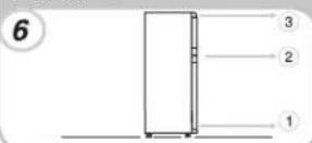 CANDY CFBD2330SN - INVERSIONE DEL SENSO DI APERTURA DELLE PORTE - 6