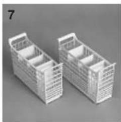 CANDY CDI 1012/2-02 - Cesto inferiore (fig. 6) - 1