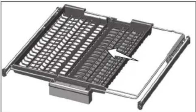 BEKO DIN59531 - Cestello superiore per posate - 2