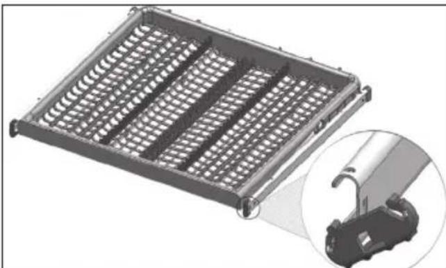 BEKO DIN48522 - Cestello superiore per posate - 1