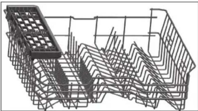 BEKO DIN48522 - Scaffale multiuso per cestello superiore - 1