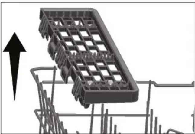 BEKO DIN48522 - Scaffale multiuso per cestello superiore - 2