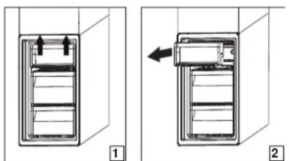 IGNIS IG8 SN1E X - Estrazione dei cassetti del congelatore - 1