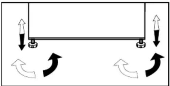 Diagram showing a beam supported at both ends with curved arrows indicating rotational motion (no text or symbols)