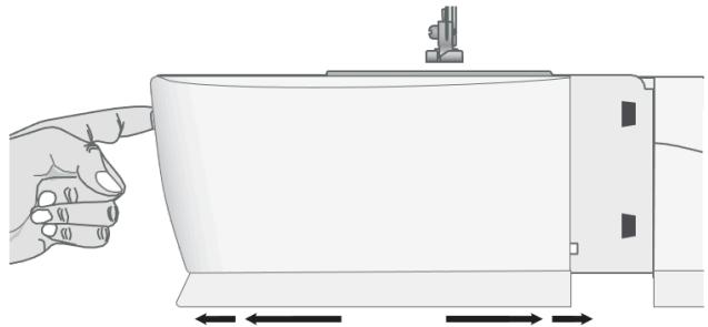 CECOTEC Bellecouture 1500 A90 Eu01 001152 - Anschiebetisch / Freier Arm / Abnehmbares Zubehörfach - 1