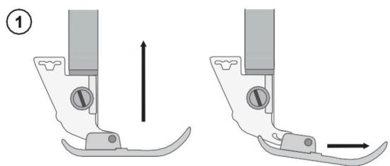 CECOTEC Bellecouture 1500 A90 Eu01 001152 - Wechseln des Nähfußes - 1