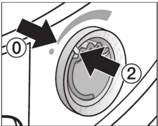 MIELE TCC570 - Chiudere il profumatore - 1